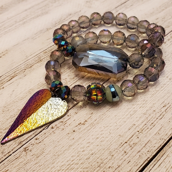 Brillante Jewelry - Beautiful Beaded Bracelet Set